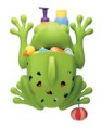 Boon Boîte rangement bain Frog Pod grenouille